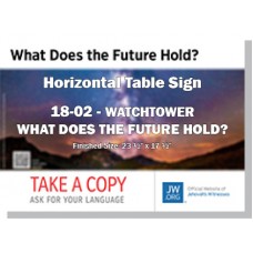 HPWP-18.2 - 2018 Edition 2 - Watchtower - "What Does The Future Hold?" - Table